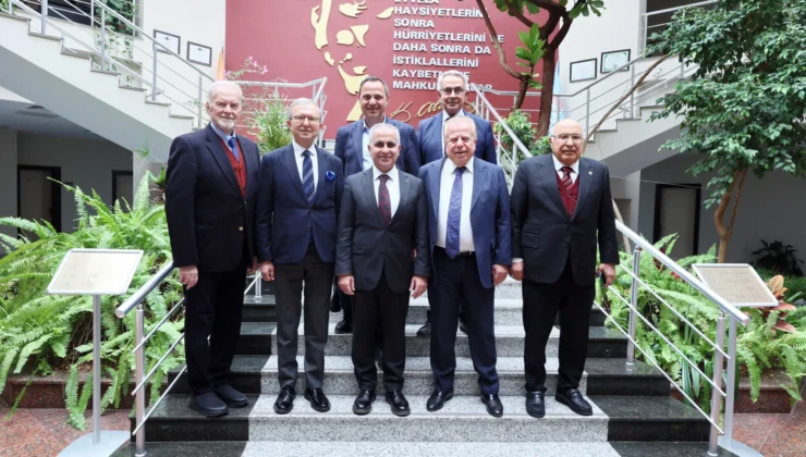 OKAN ÜNİVERSİTESİ HEYETİ GAÜN REKTÖRÜ DOĞAN’I ZİYARET ETTİ