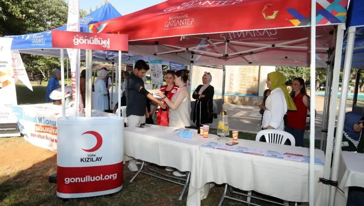 BÜYÜKŞEHİR, GAZİ ŞEHİRLİLERİ SAĞLIK İÇİN BULUŞTURDU!
