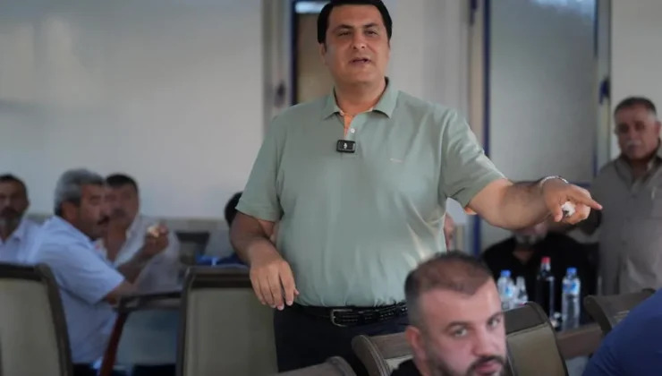 Yılmaz 42 mahalle muhtarı ile bir araya geldi