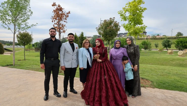  GAZİANTEP BÜYÜKŞEHİR’DEN YENİ EVLİ ÇİFTLERE UNUTULMAZ BİR HEDİYE