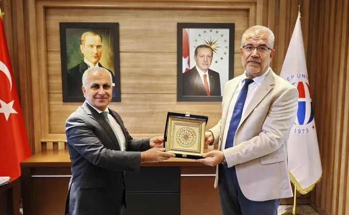 İLİM YAYMA CEMİYETİ’NDEN GAÜN REKTÖRÜNE ZİYARET
