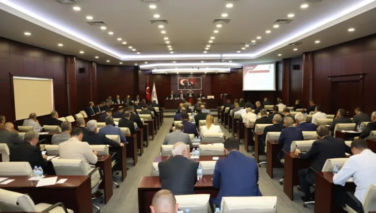 GTO’nun ağustos ayı meclis toplantısı yapıldı