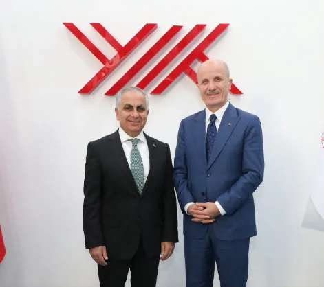 REKTÖR DOĞAN’DAN YÖK BAŞKANI ÖZVAR’A HAYIRLI OLSUN ZİYARETİ