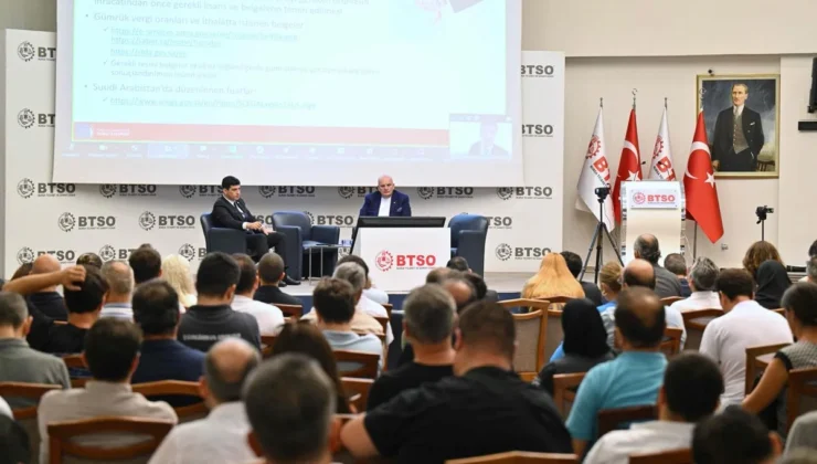 BTSO Akademi’de Suudi Arabistan ve BAE Pazarları İncelendi
