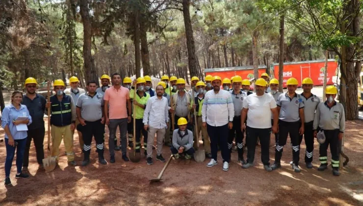 Dülük Tabiat Parkı’nda orman yangını tatbikatı