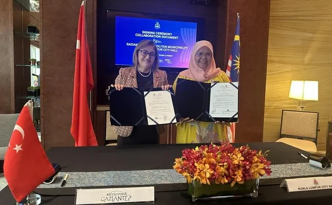 Gaziantep Büyükşehir ve Kuala Lumpur Belediyesi, iş birliğine imza attı