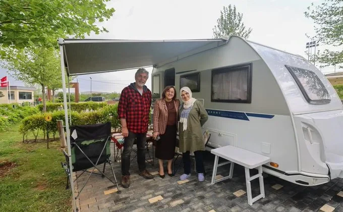 Gaziantep Büyükşehir’den doğa ve konforu buluşturan karavan park