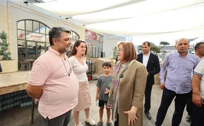 Başkan Şahin, yeni bahçe çalışmalarını inceledi