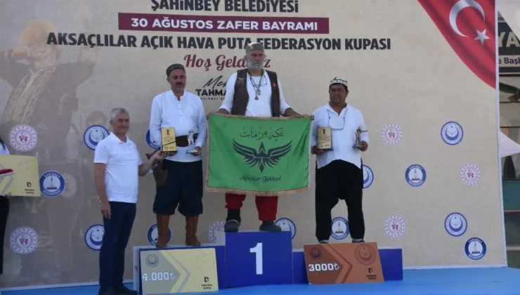 Aksaçlılar Açık Hava Puta Federasyon Kupası’nda şampiyonlar belli oldu