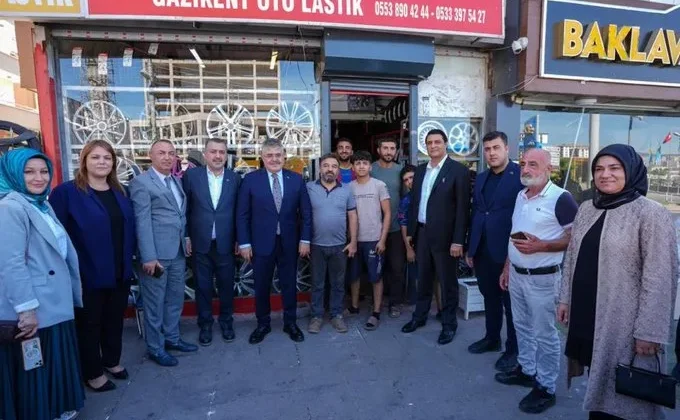 Yılmaz’dan Milletvekili Tipioğlu ve Güler’le Gazikent’e ziyaret