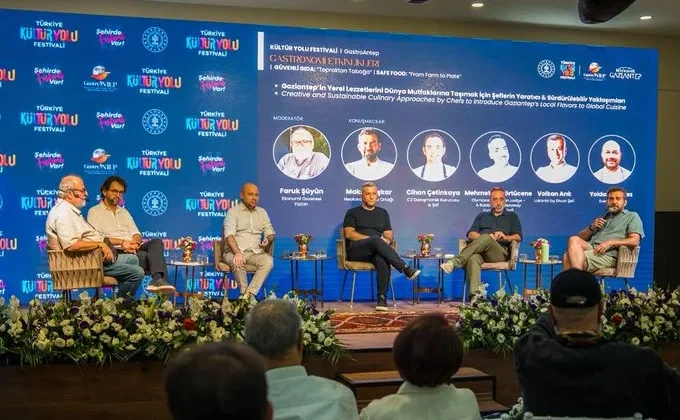 Kültür Yolu Festivali GastroANTEP ile gastorominin ünlü isimleri gazi şehirde buluştu