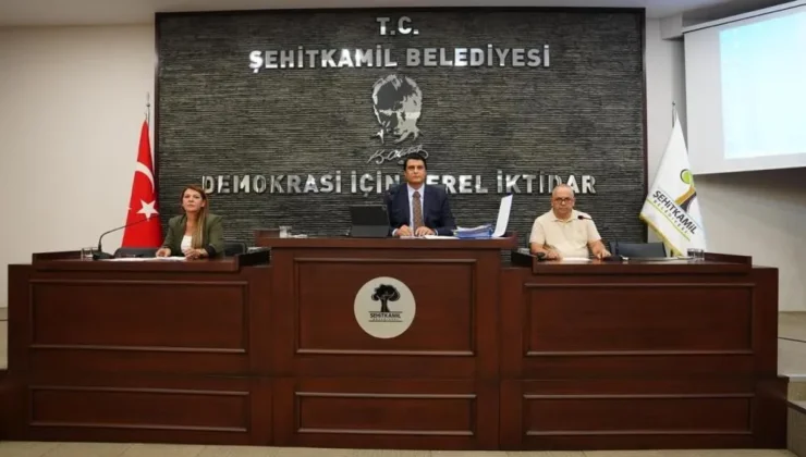 Şehitkamil Belediyesi Eylül ayı meclis toplantısı tamamlandı