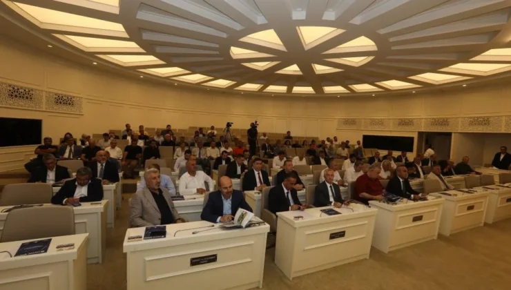 Gaziantep Büyükşehir Belediyesi Meclisi toplandı