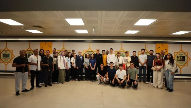 Şahinbey konservatuarı Tamer Karadağlı’yı ağırladı