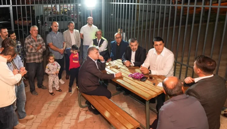 BAŞKAN YILMAZ’DAN SELİMİYE MAHALLESİ’NE GECE ZİYARETİ