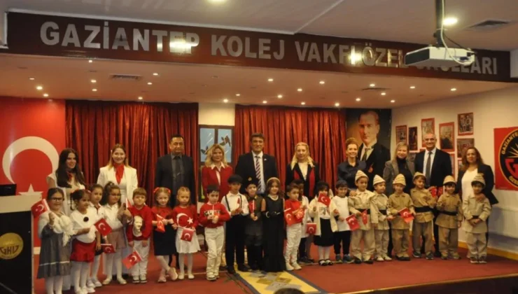 Gaziantep Kolej Vakfı’nda Cumhuriyet Bayramı coşkusu