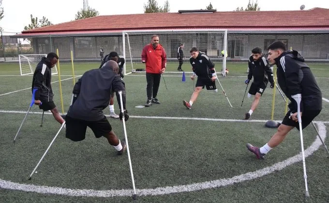 Şahinbey Belediyesi Ampute Futbol Takımı yeni sezona hazırlanıyor