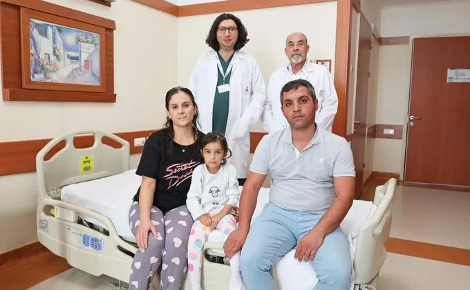 6 yaşında felç geçiren hasta Gaziantep’te şifa buldu