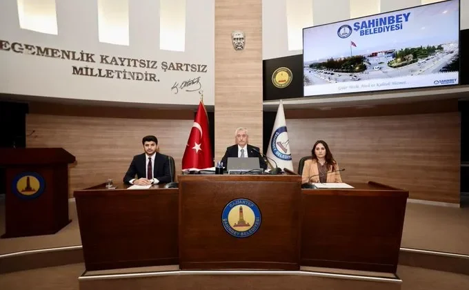 Şahinbey Belediyesi kasım ayı meclis toplantısı yapıldı