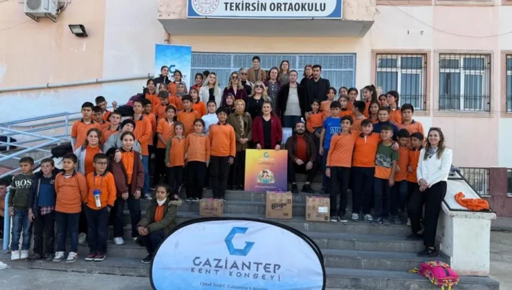 Kent Konseyi’nden Tekirsin kırsal Mahallesine Anne-Çocuk kütüphanesi