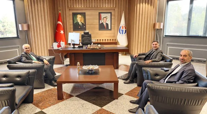 BATMAN ÜNİVERSİTESİ REKTÖRÜ DEMİR’DEN REKTÖR DOĞAN’A ZİYARET