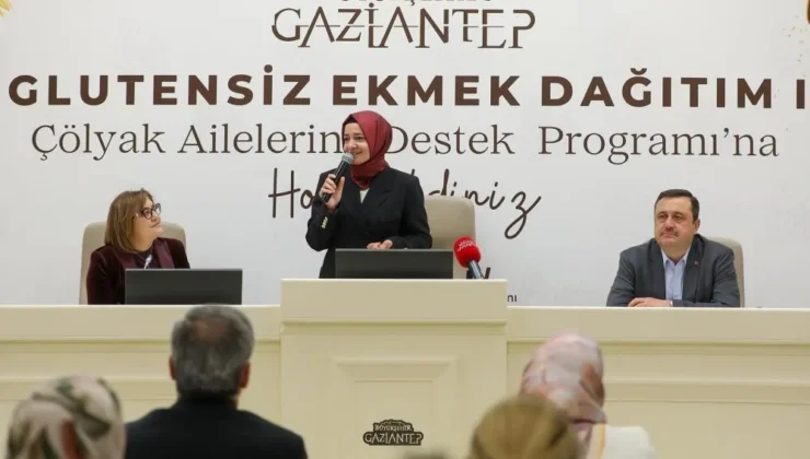 Gaziantep’te çölyak hastası öğrencilere glütensiz ekmek dağıtımı lansmanı yapıldı