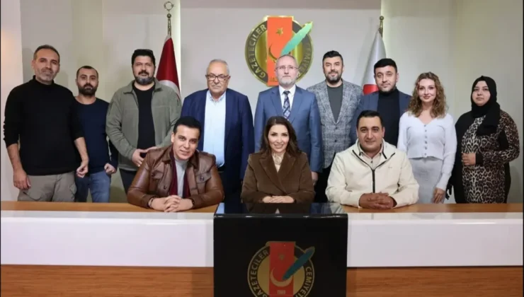 GAZİANTEP’İN KÜLTÜR VE SANATINDA İKİ USTA İSİM GAZETECİLER CEMİYETİ’NDE