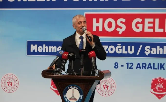 Türkiye Güreş Şampiyonası Gaziantep’te başladı