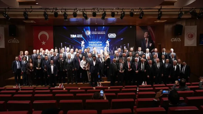 GAİB Tarafından Düzenlenen Törenle İhracatın Yıldızları Ödüllerine Kavuştu