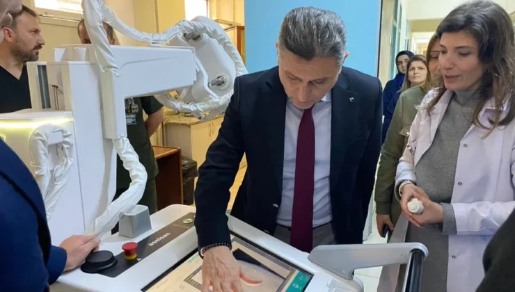 Yerli ve Milli Mobil Dijital Röntgen Cihazı Gaziantep’te Hizmete Başladı