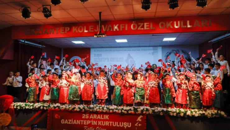 Gaziantep Kolej Vakfı’nda 25 Aralık Coşkusu