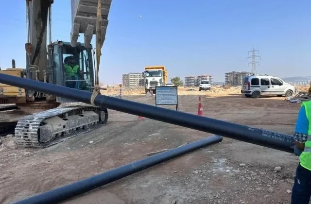 GASKİ, Gazitepe ve Sarısalkım’da modern İçmesuyu şebekesini tamamlıyor