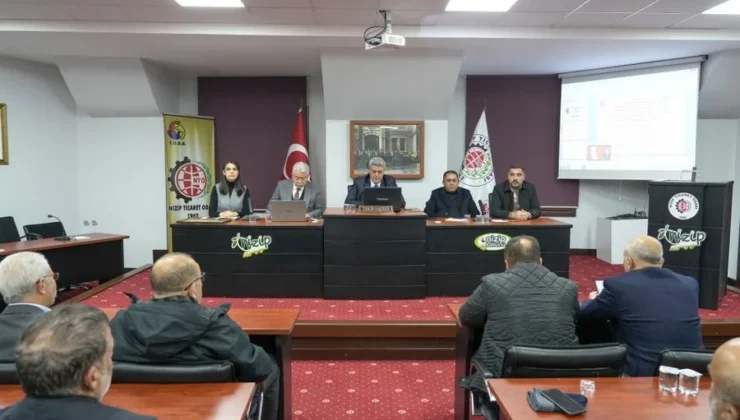 NİZİP TİCARET ODASI 2025 YILININ SON MECLİS TOPLANTISINI GERÇEKLEŞTİRDİ