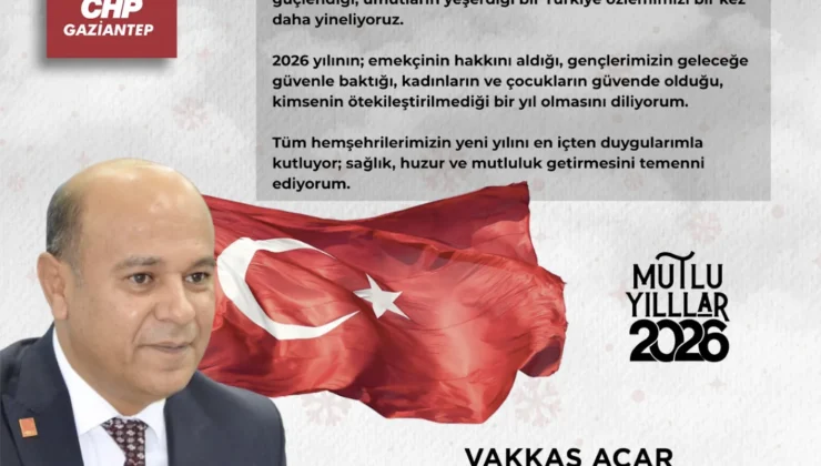 CHP YENİ YIL İLANI