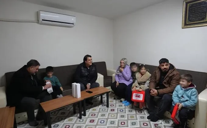 Başkan Yılmaz’dan Kömek Ailesine Destek Ziyareti