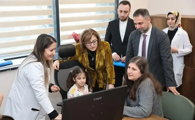 BAŞKAN ŞAHİN, YETENEK KAŞİFİ PROJESİ TESTLERİNE KATILDI