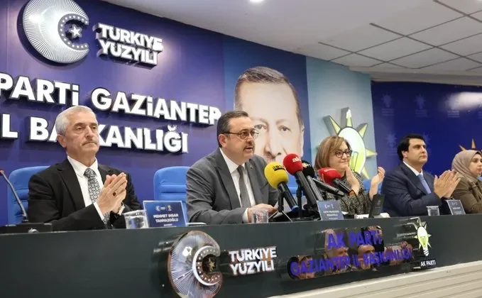 AK PARTİ GAZİANTEP TÜRKİYE ORTALAMASININ ÜZERİNDE BÜYÜDÜ