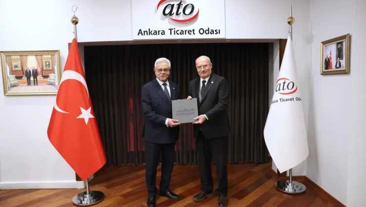 PAKİSTAN BÜYÜKELÇİSİ JUNAID, ATO BAŞKANI BARAN’I ZİYARET ETTİ.