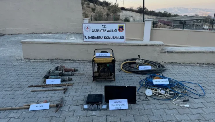 Gaziantep’te Kaçak Krom Madeni Operasyonu: 2 Şüpheli Suçüstü Yakalandı