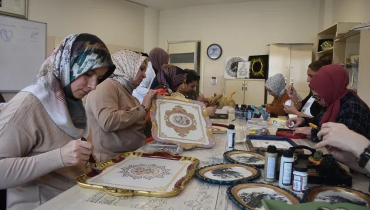 Şahinbeyli kadınlar üretiyor