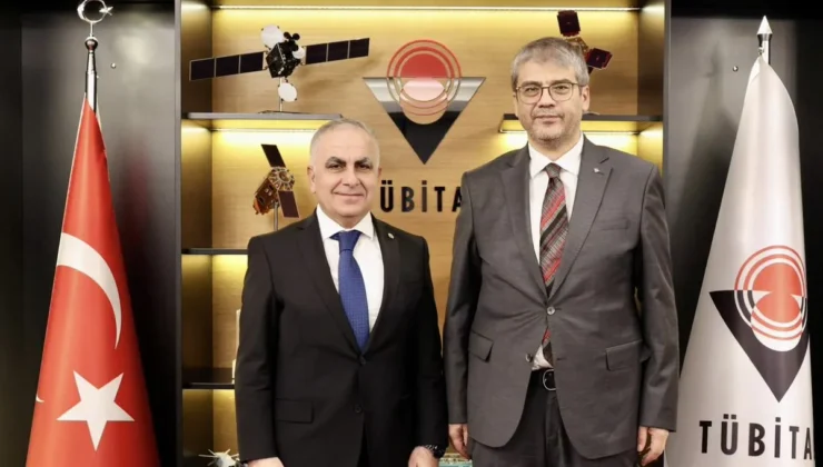 GAÜN REKTÖRÜ PROF. DR. DOĞAN’DAN TÜBİTAK BAŞKANI PROF. DR. AYDIN’A ZİYARET