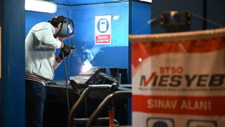 BTSO MESYEB Nitelikli ve Belgeli İş Gücünün Adresi Oldu