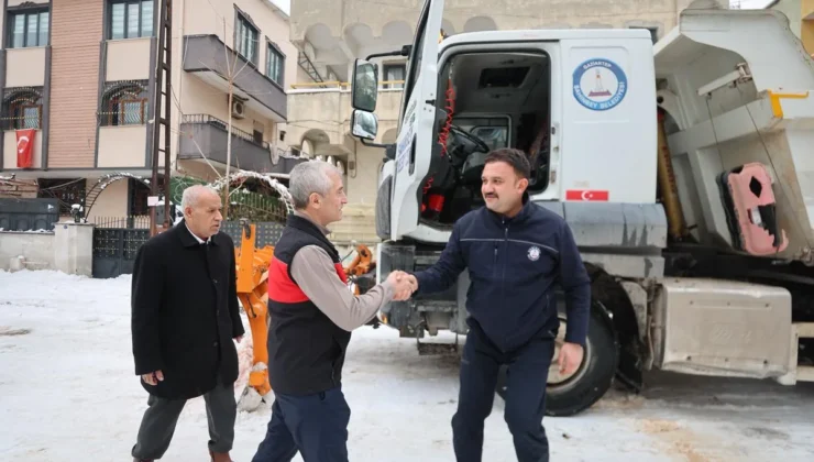 ŞAHİNBEY BELEDİYESİ EKİPLERİ 7/24 SAHADA