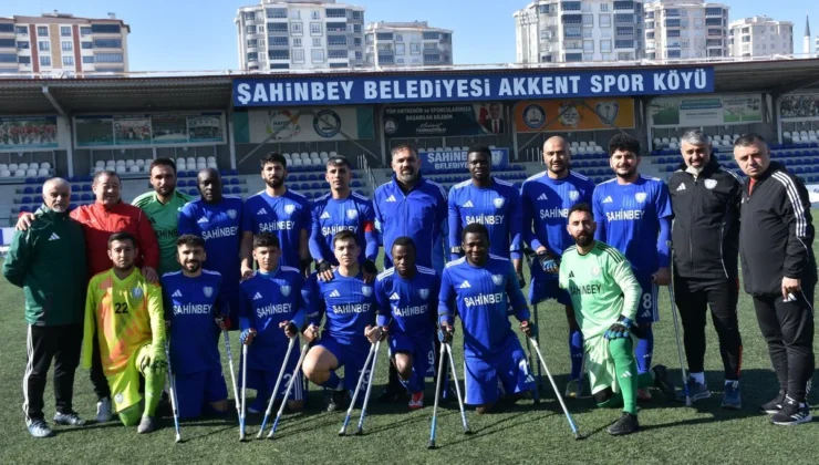 ŞAHİNBEY AMPUTE ÇIKIŞINI SÜRDÜRÜYOR 3-0