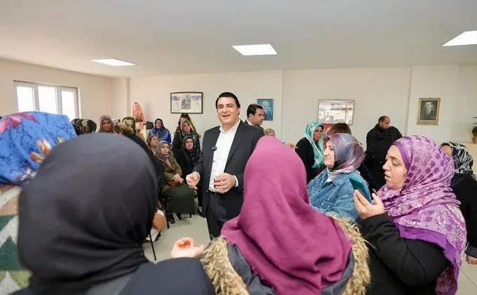 Başkan Yılmaz’dan Kadınlara Anlamlı Ziyaret