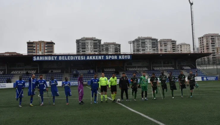 ŞAHİNBEY AMPUTE’DEN FARKLI GALİBİYET 5-0
