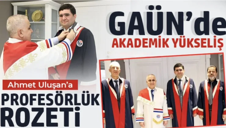 Akademide Yeni Unvan: Uluşan Profesörlüğe Adım Attı