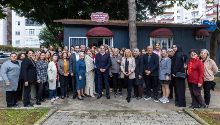 MEZİTLİ’DE KADINLAR ÜRETİYOR, GÜÇLENİYOR; BAŞKAN TUNCER KURSİYERLERLE BULUŞTU