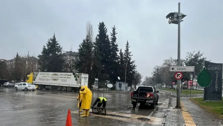 Yağışa Karşı Gaziantep Büyükşehir Sahada!