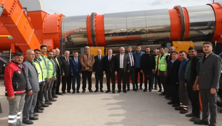 Nizip’te 40 yıllık asfalt şantiyesi yenilenerek hizmete açıldı